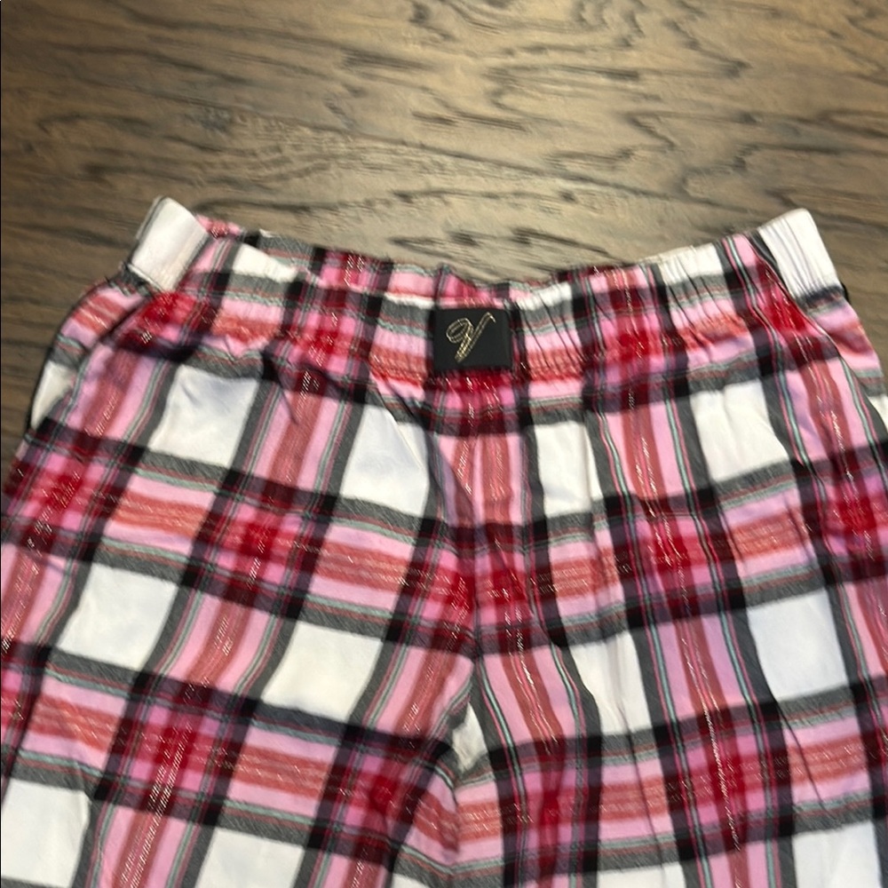 Victoria's Secret Sleep Pants - Red and Pink